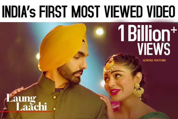 Highest hindi song views best sale on youtube