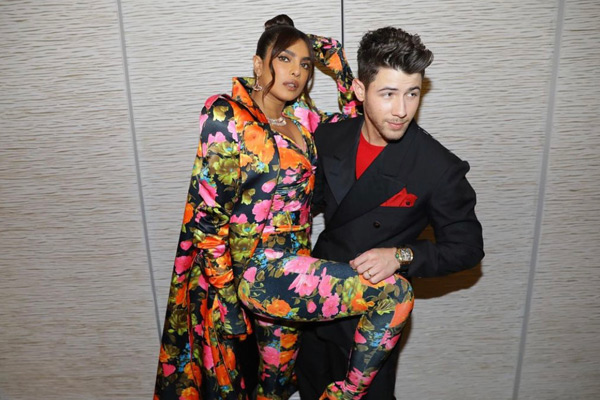 Nick Jonas Celebrates One-Year Anniversary With Priyanka Chopra