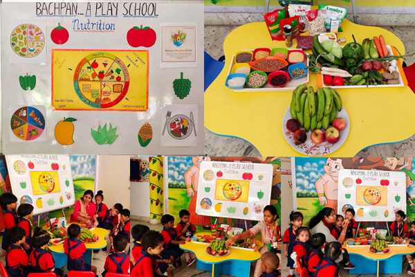 Bachpan Play School Commemorated Nutrition Day to Teach Students the ...