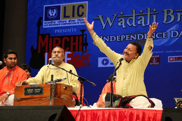 Wadali brothers performing for the Independence Day