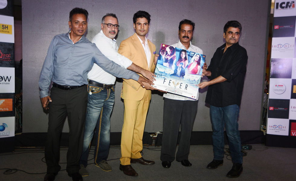  Ravi Agarwal, Ajay Chabaria, Rajeev Khandelwal, Rajath Manjunath and Director Rajeev Jhaveri at the music launch of Fever