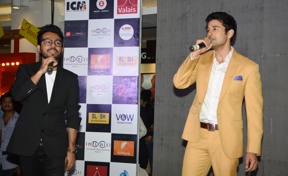  Tony Kakkar and Rajeev Khandelwal at the music launch of FEVER