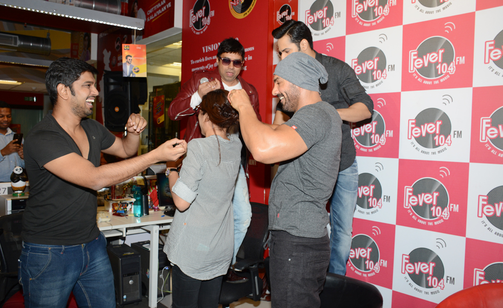 RJ Anurag Pandey ,John Abraham and Varun Dhawan