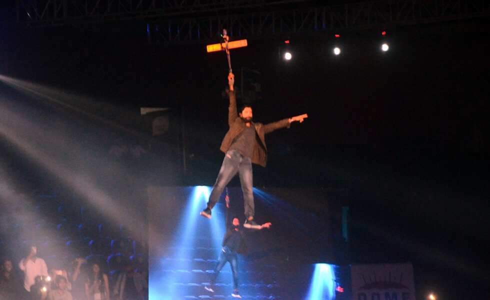 Rock On 2 live concert, Mumbai                                  (Photo Credit : IANS)