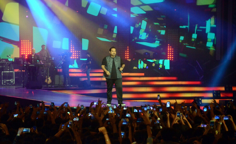 Rock On 2 live concert, Mumbai                                  (Photo Credit : IANS)