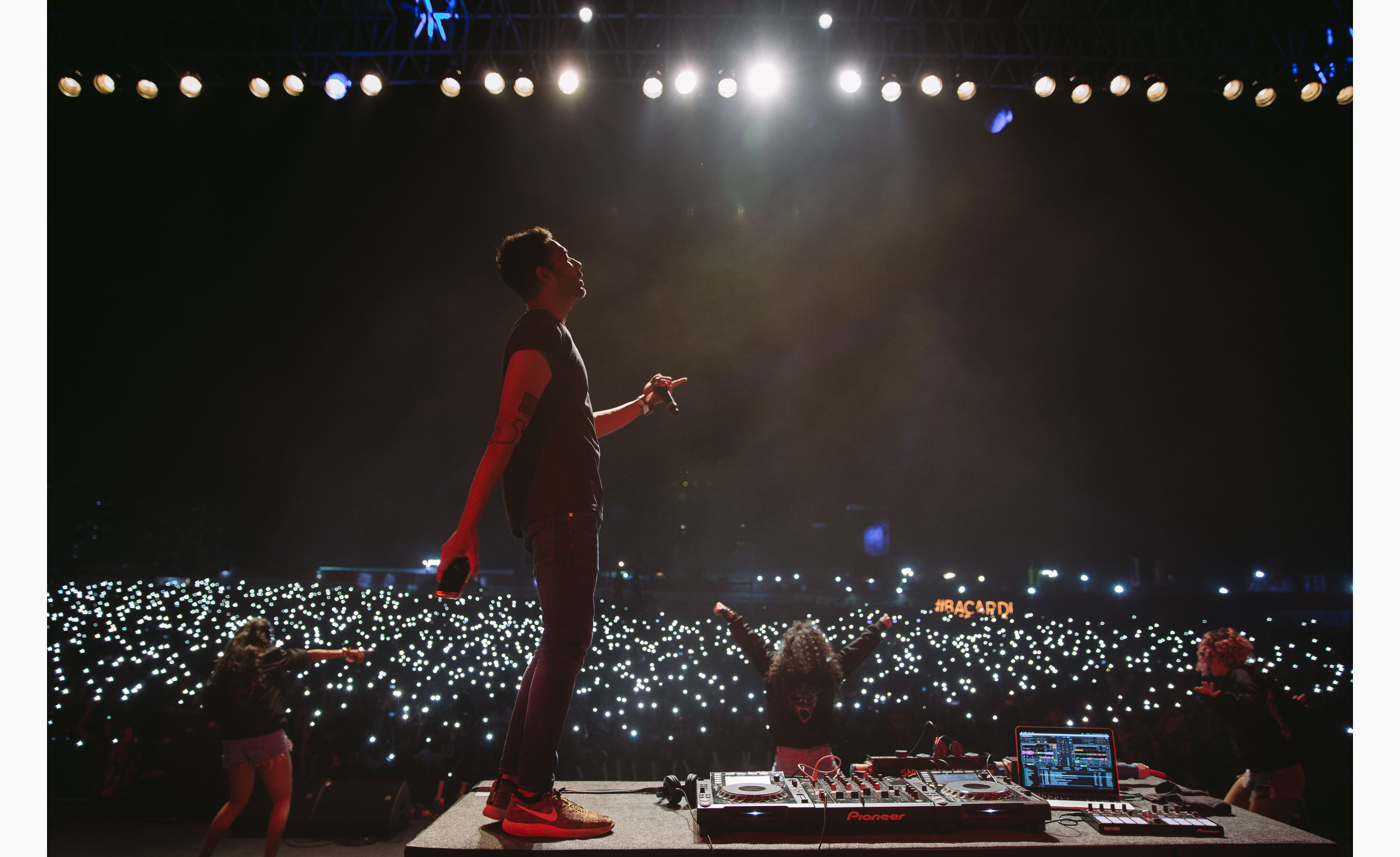  Nucleya performing on Day One of the Pune edition of BACARDI NH7 Weekender. Photo credit - Maanas Singh