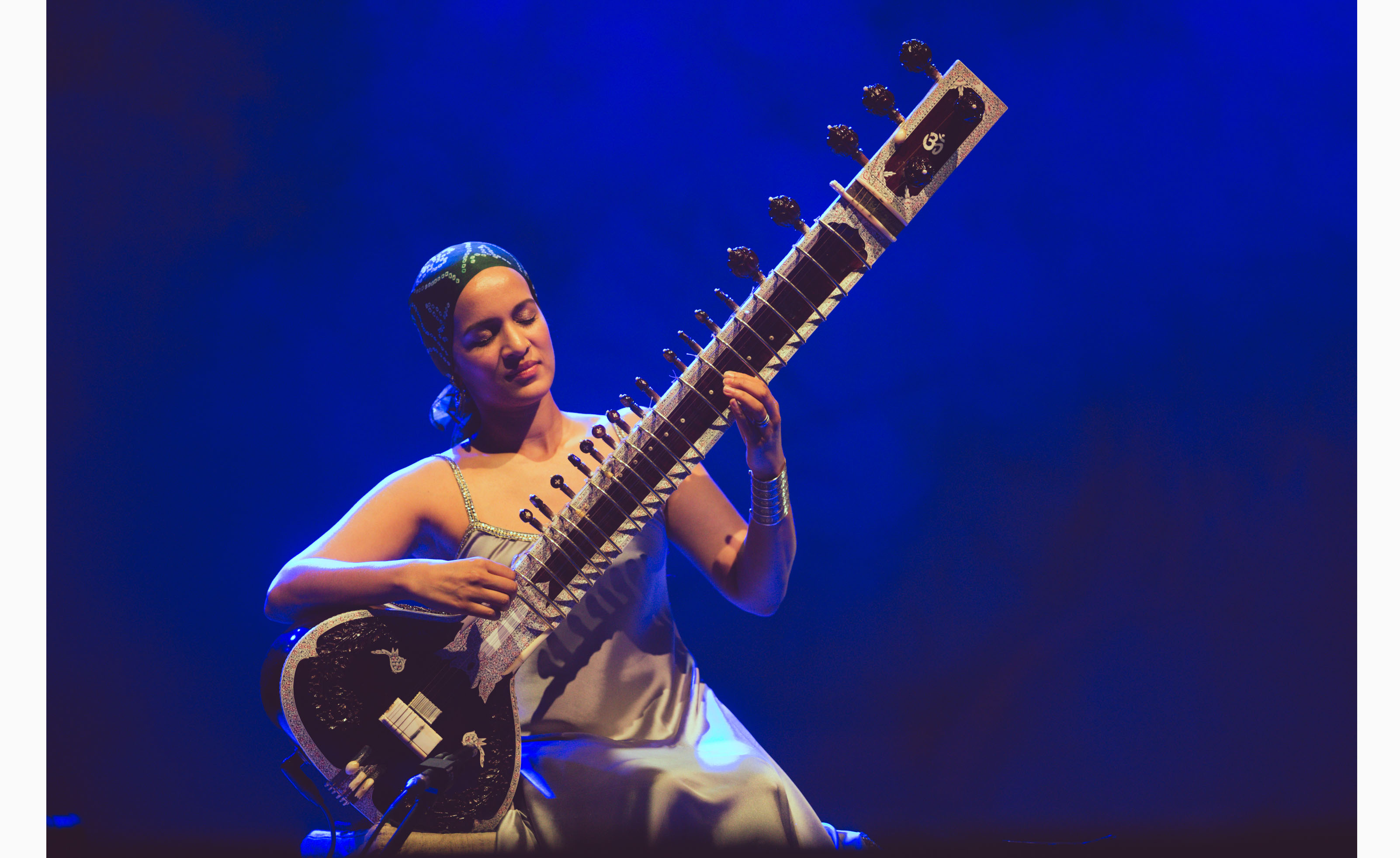  Anoushka Shankar performance on Day 3 of Bacardi NH7 Weekender Pune. Photo Credit - Himanshu Rohilla