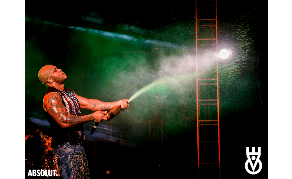 Flo Rida at Absolut Enchanted Valley Carnival 2016