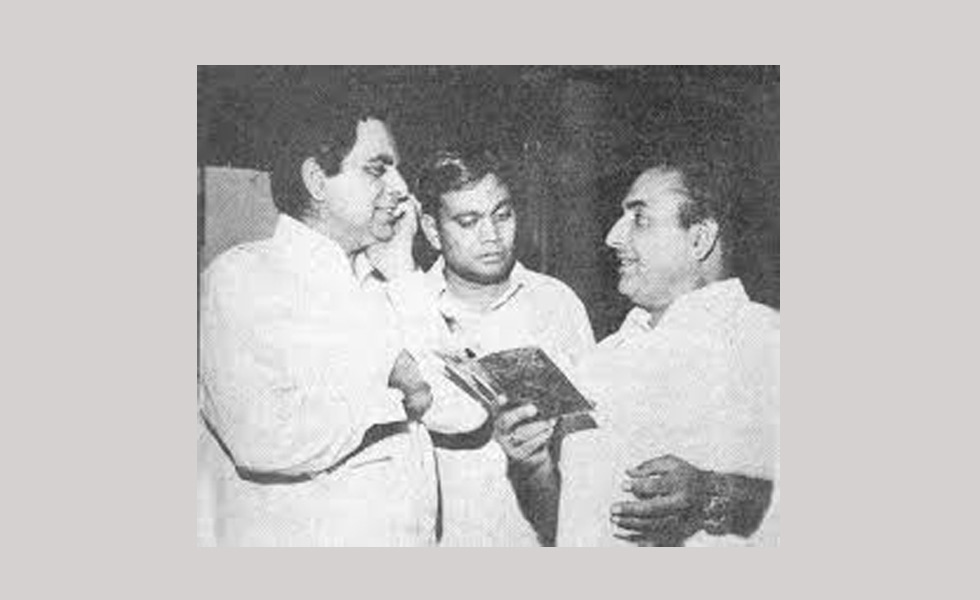 Rafi with Dilip Kumar