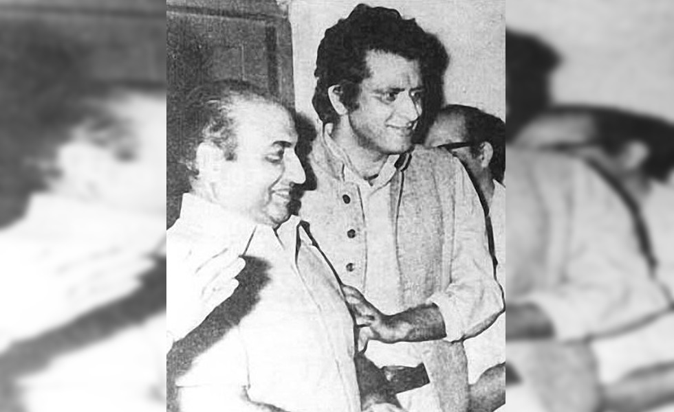 Rafi with Manoj Kumar
