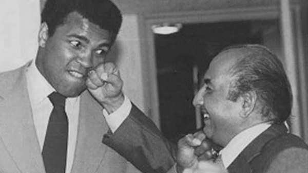 Rafi with Muhammed Ali