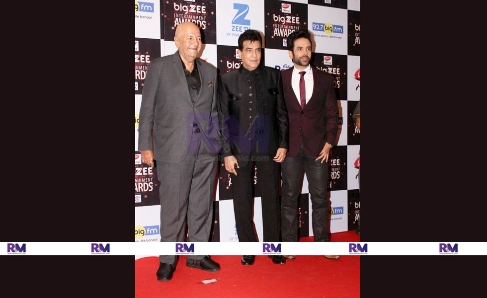 Prem Chopra, Jitendra and Tusshar Kapoor