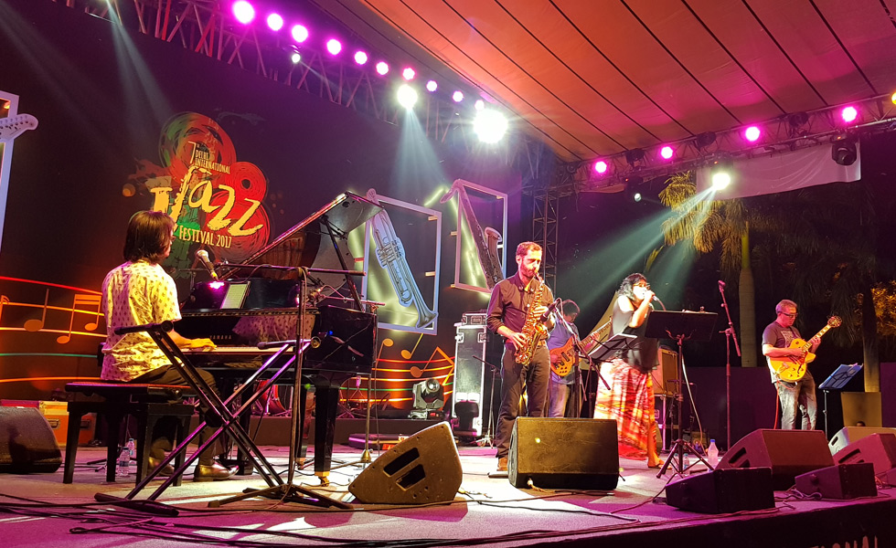 UNK The Radha Thomas Ensemble, Bengaluru, Delhi International Jazz Festival 2017