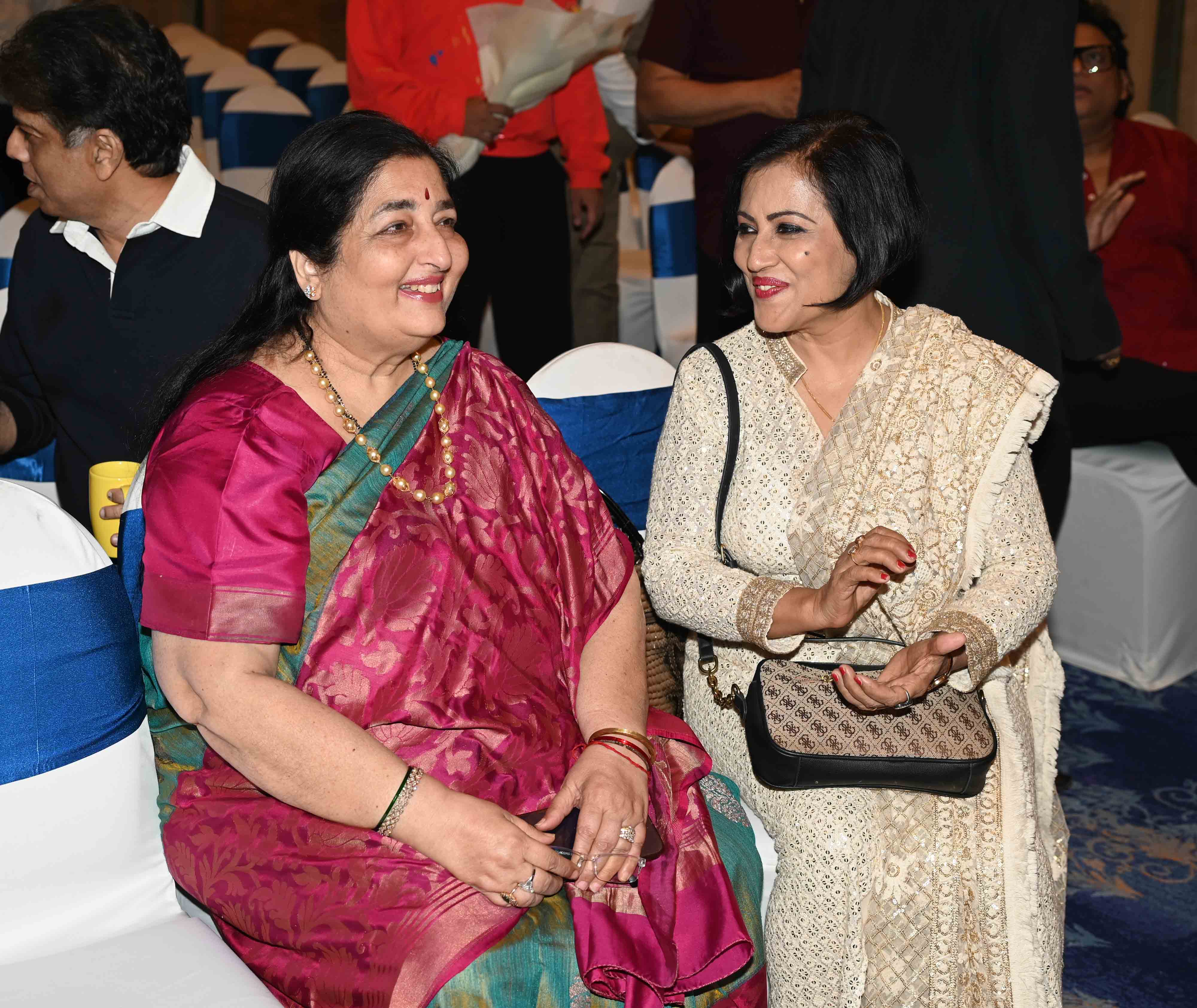 Anuradha Paudwal with Madhushree 