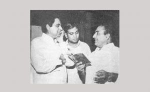 Rafi with Dilip Kumar