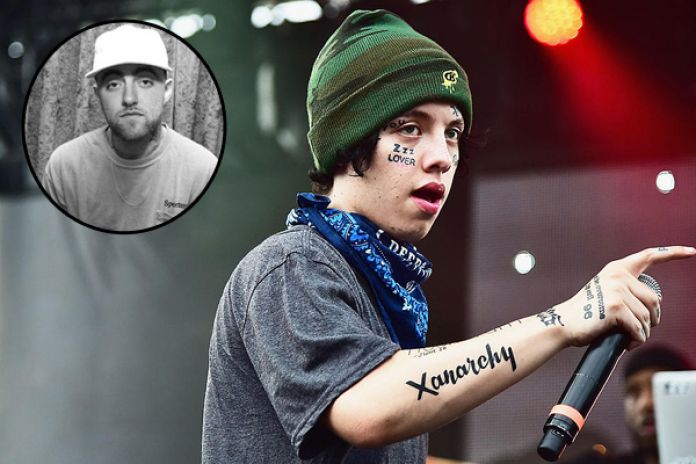 Rapper Lil Xan Reveals New Face Tattoo Dedicated to Mac Miller