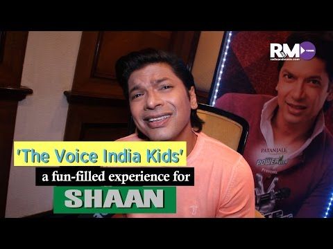 'The Voice India Kids' a fun-filled experience for Shaan